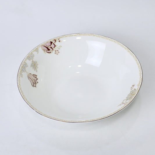 Porcelain Bone China Serving Bowl – 9 Inch | Elegant Dinnerware