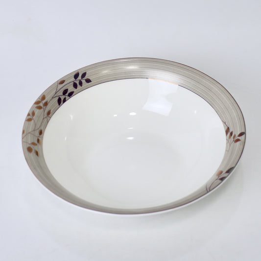 Porcelain Bone China Serving Bowl – 9 Inch | Elegant Dinnerware