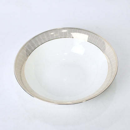 Porcelain Bone China Serving Bowl – 9 Inch | Elegant Dinnerware