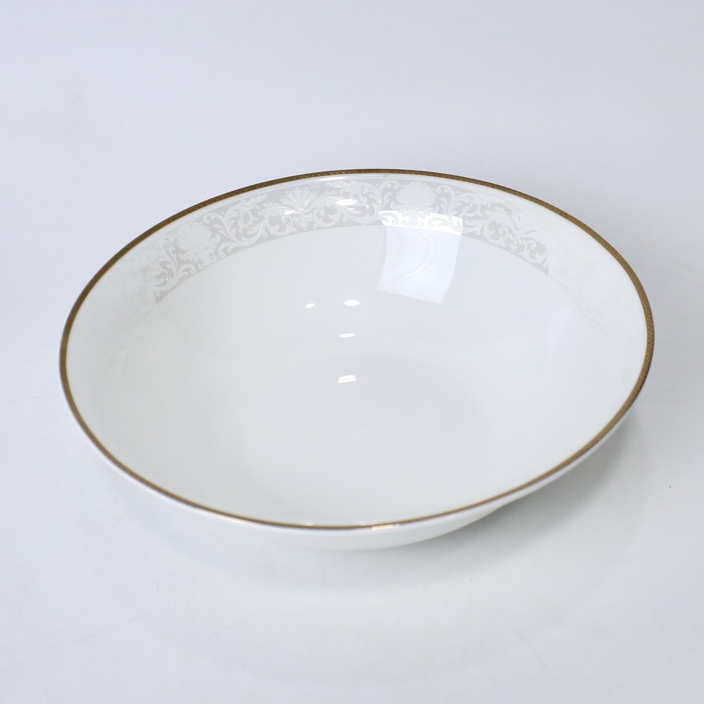 Porcelain Bone China Serving Bowl – 9 Inch | Elegant Dinnerware