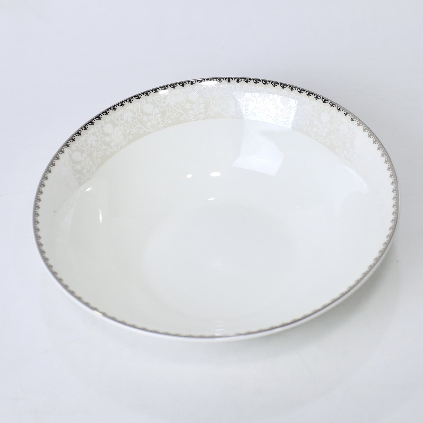 Porcelain Bone China Serving Bowl – 9 Inch | Elegant Dinnerware