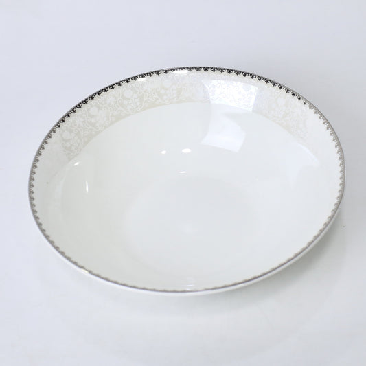 Porcelain Bone China Serving Bowl – 9 Inch | Elegant Dinnerware