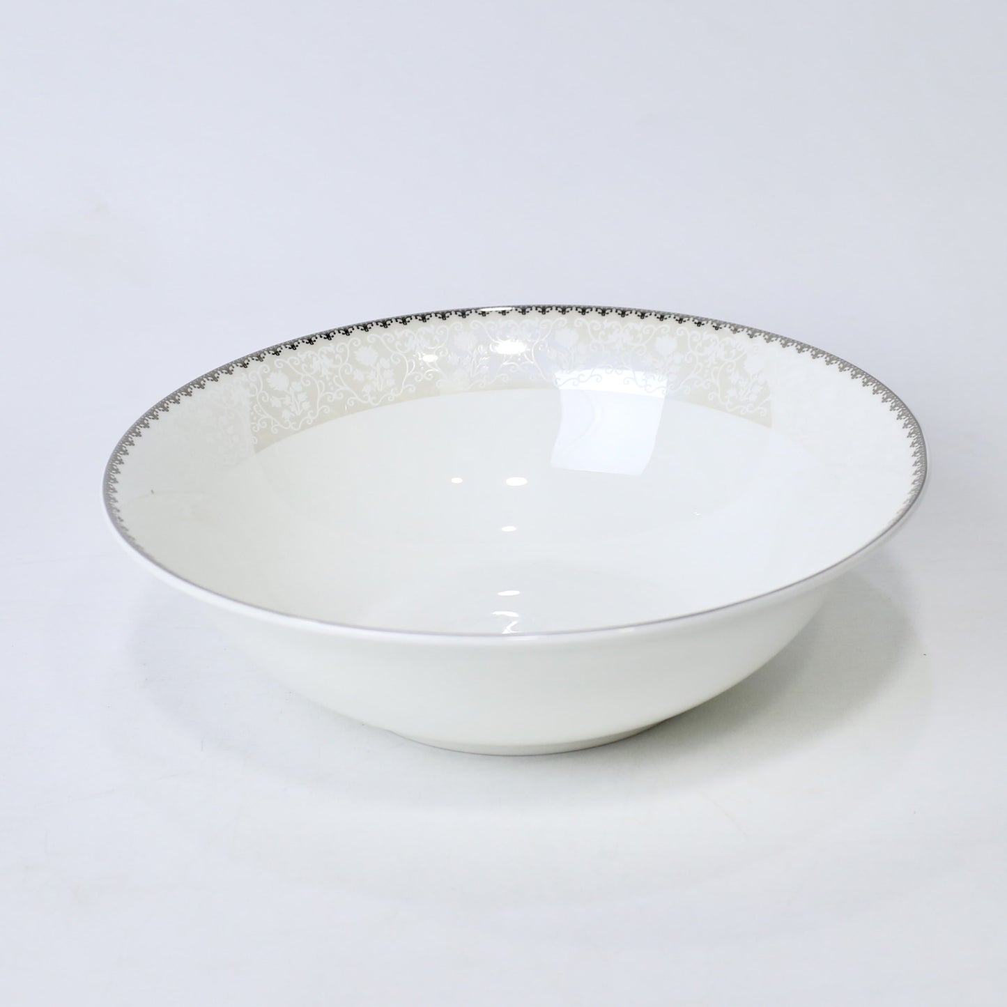 Porcelain Bone China Serving Bowl – 9 Inch | Elegant Dinnerware