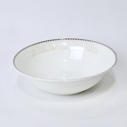 Porcelain Bone China Serving Bowl – 9 Inch | Elegant Dinnerware