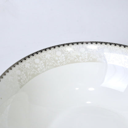 Porcelain Bone China Serving Bowl – 9 Inch | Elegant Dinnerware