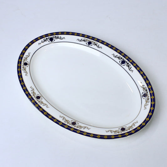 14 Inch Porcelain Bone China Oval Serving Dish – Durable & Elegant Design