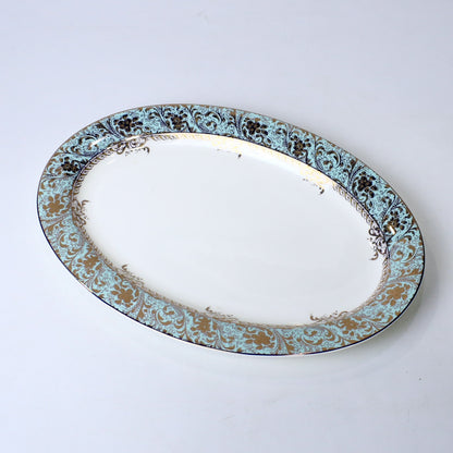 14 Inch Porcelain Bone China Oval Serving Dish – Durable & Elegant Design