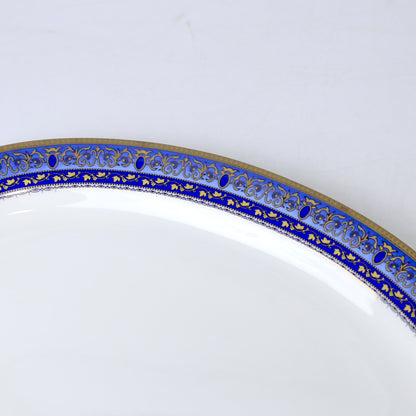 14 Inch Porcelain Bone China Oval Serving Dish – Durable & Elegant Design