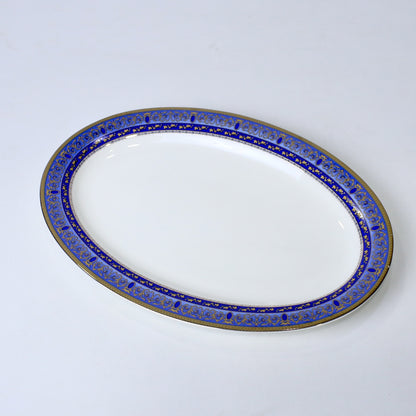 14 Inch Porcelain Bone China Oval Serving Dish – Durable & Elegant Design