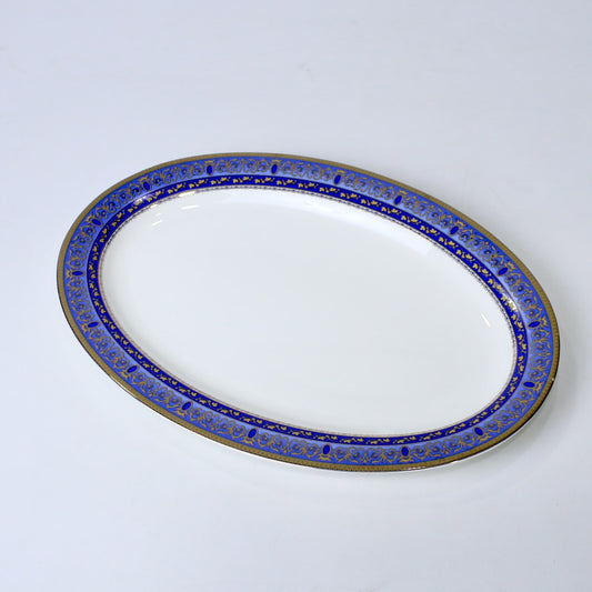 14 Inch Porcelain Bone China Oval Serving Dish – Durable & Elegant Design