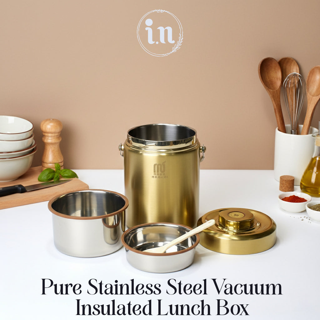 Nest Stainless Steel Insulated Luch Box | Tiffin – Hot Meals Anytime | Imperial Nest