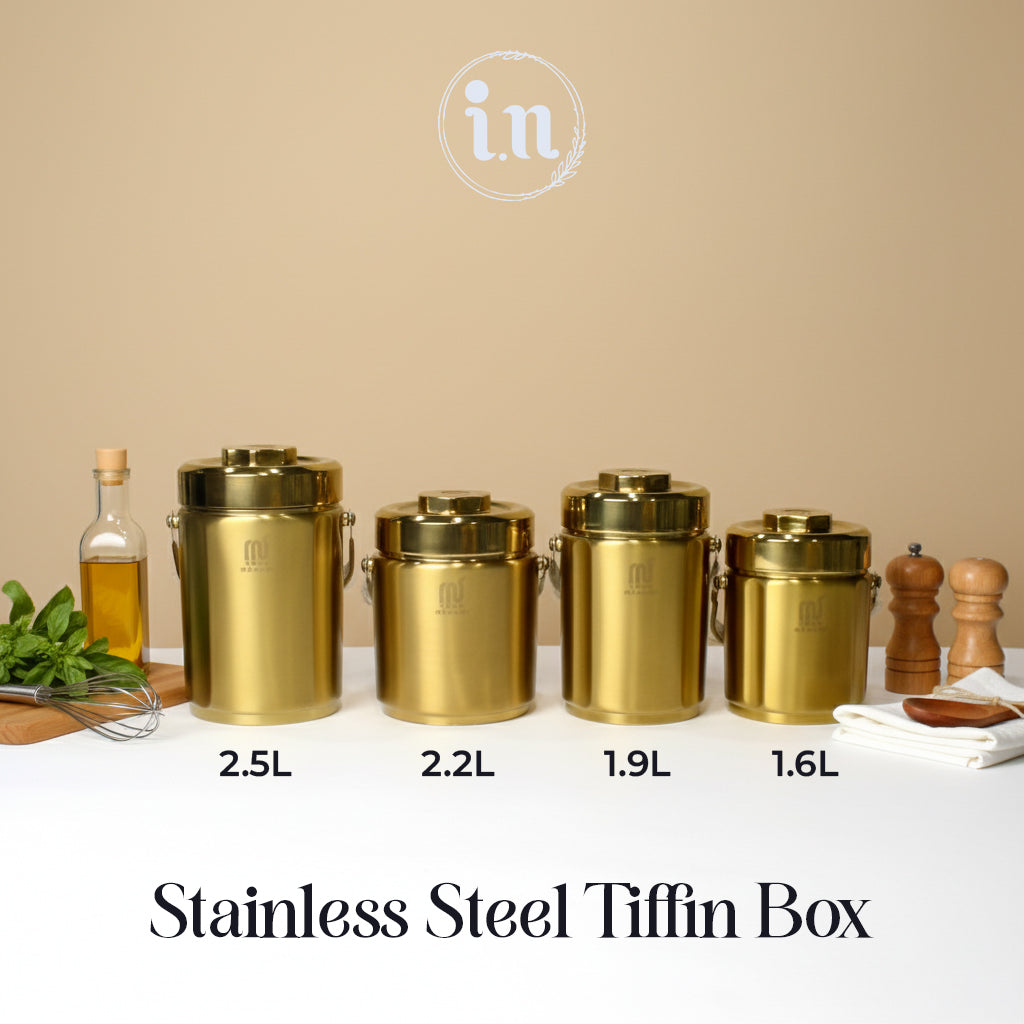 Nest Stainless Steel Insulated Luch Box | Tiffin – Hot Meals Anytime | Imperial Nest