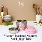 1L Stainless Steel Lunch Box – Vacuum Insulated, Portable Food Container | Imperial Nest