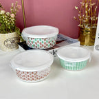 Marble Bento 3-Piece Storage Box Set | Leak proof & Air tight