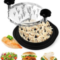 Manual Chicken Shredder Tool | Quick Meat Shredder for Chicken, Beef & Pulled Sandwich Filling